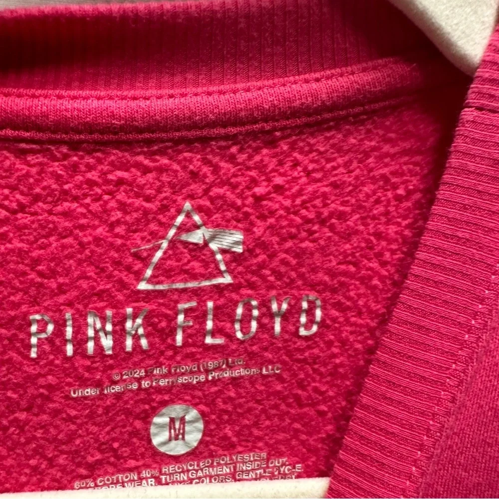 Pink‎ Floyd girls pink sweatshirt size M